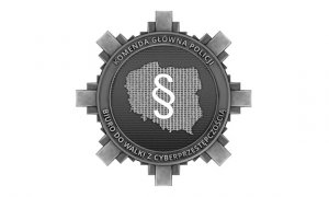 Logo Biura do walki z Cyberprzestępczością Komendy Głównej Policji.
