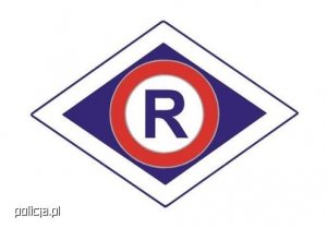 logo ruchu drogowego z &quot;R&quot; na środku