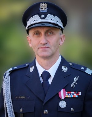 Komendant Wojewódzki Policji w Białymstoku nadinspektor Robert Szewc.