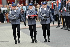 Policjanci podczas Święta Policji