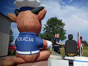 Policjanci na pikniku balonowym