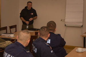 Policjanci na szkoleniu