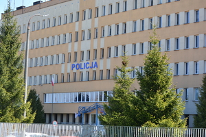 budynek komendy miejskiej policji w Suwałkach