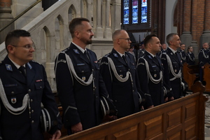 Policjanci w kościele