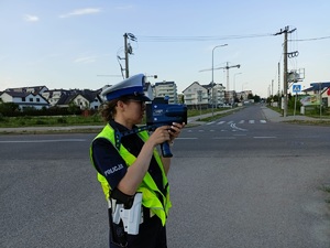 Policjanci podczas czynności