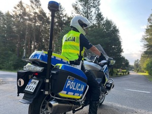 Policjanci podczas czynności