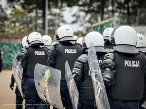 Policjanci na szkoleniu