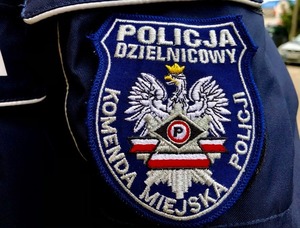 naszywka policja dzielnicowy Komenda Miejska w Suwałkach