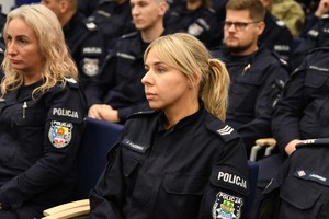 Policjanci podczas kursu