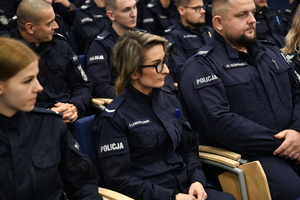 Policjanci podczas kursu