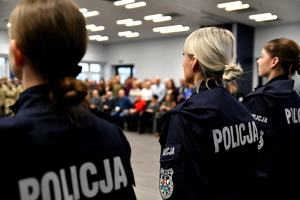 ślubowanie policjantów