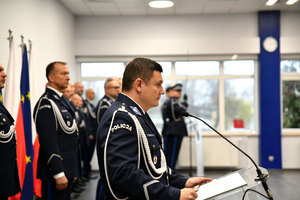 ślubowanie policjantów