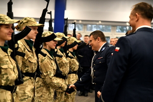 ślubowanie policjantów