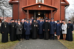 policjanci i księża prawosławni