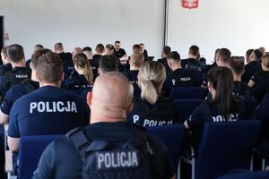 zdjęcia z zabezpieczenia meczu