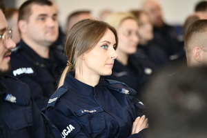 policjanci podczas szkolenia