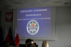 policjanci podczas szkolenia