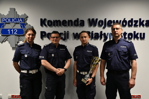 WYRÓŻNIENIA DLA NAJLEPSZYCH POLICJANTÓW RUCHU DROGOWEGO