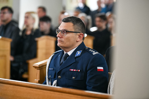 policjanci podczas pogrzbu