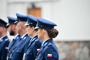 policjanci podczas pogrzbu