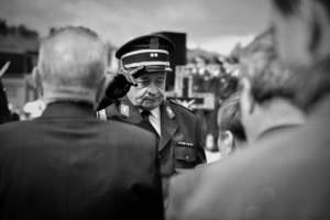 policjanci podczas pogrzbu