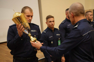 podlascy policjacni na zawodacg