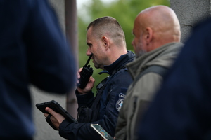 ćwiczenia policjantów z Oddziału Prewencji Policji w Białymstoku i podlaskich kontrterrorystów