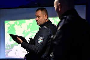 ćwiczenia policjantów z Oddziału Prewencji Policji w Białymstoku i podlaskich kontrterrorystów
