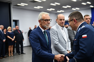 Uroczysta zbiórka z okazji 35-lecia Oddziału Prewencji Policji w Białymstoku