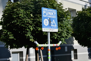 ratunkowy punkt odblaskowy