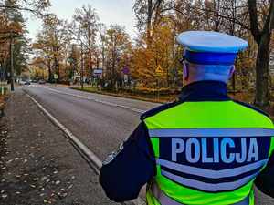 policjanci podczas działań