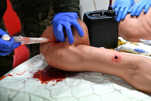 ćwiczenia z zakresu medycyny walki