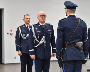 ślubowanie policjantów