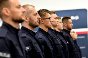 ślubowanie policjantów