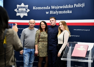 ślubowanie policjantów