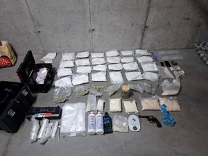 zabezpieczone środki odurzające