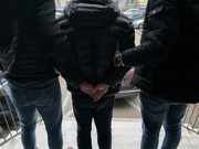 policjanci i zatrzymany