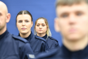19 PODLASKICH POLICJANTÓW ZŁOŻYŁO ŚLUBOWANIE