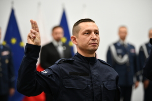19 PODLASKICH POLICJANTÓW ZŁOŻYŁO ŚLUBOWANIE