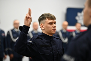 19 PODLASKICH POLICJANTÓW ZŁOŻYŁO ŚLUBOWANIE