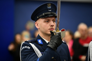 19 PODLASKICH POLICJANTÓW ZŁOŻYŁO ŚLUBOWANIE