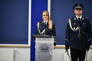 19 PODLASKICH POLICJANTÓW ZŁOŻYŁO ŚLUBOWANIE