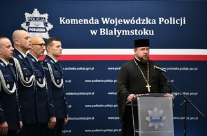 19 PODLASKICH POLICJANTÓW ZŁOŻYŁO ŚLUBOWANIE
