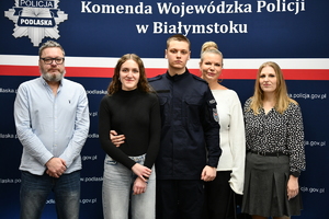 19 PODLASKICH POLICJANTÓW ZŁOŻYŁO ŚLUBOWANIE