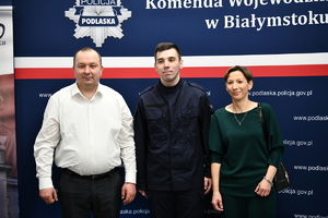 19 PODLASKICH POLICJANTÓW ZŁOŻYŁO ŚLUBOWANIE