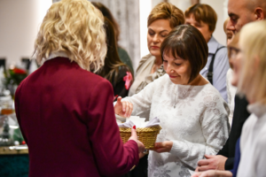 Wigilia z podopiecznymi Fundacji Pomocy Wdowom i Sierotom po Poległych Policjantach