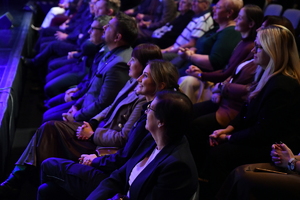 uroczyste zakończenie projektu "Uniwersytet Bezpiecznego Seniora" -seniorzy i zaproszeni goście