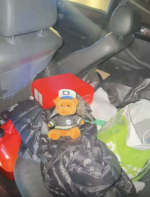 SZPONCIŁ NA DRODZE-ZATRZYMALI GO POLICJANCI