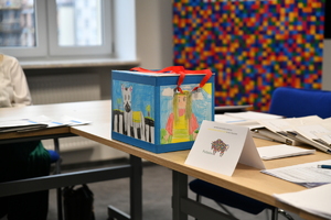 jury podczas wybierania prac