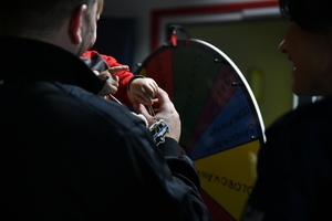 Podlascy policjanci z wizytą u najmłodszych pacjentów szpitala dziecięcego